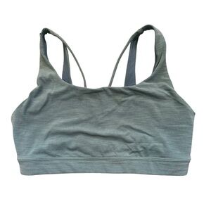 Athleta Sports Bra Heather Grey Size Small